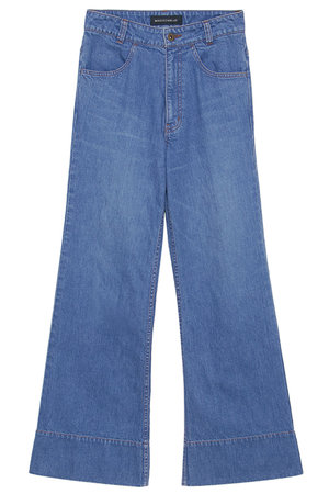 MADISONBLUE(マディソンブルー)｜【予約販売】BAGGY FLARE PANTS DENIM