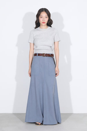 MADISONBLUE(マディソンブルー)｜FATIGUE PANEL FLARE LONG SK L.oz BS