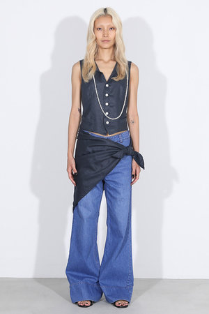 MADISONBLUE DRESS VEST ドレスベスト リネンシルク ベスト MADISONBLUE（ベスト/ジレ）のフリマアイテム一覧