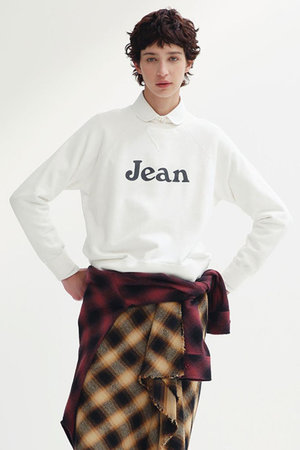 MADISONBLUE(マディソンブルー)｜【予約販売】JEAN CREW NECK SWEAT