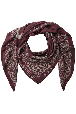 MADISONBLUE(マディソンブルー)｜GRAPHIC PAISLEY SCARF LARGE