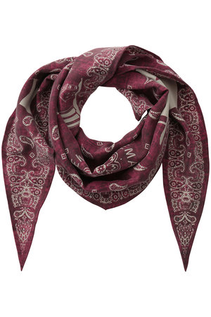 MADISONBLUE(マディソンブルー)｜GRAPHIC PAISLEY DIAMOND SCARF