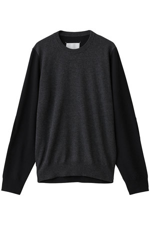 Maison Margiela(メゾン マルジェラ)｜【MEN】バイカラー クルーネック