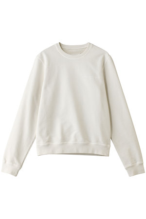 Maison Margiela / メゾンマルジェラ | 2021SS | アナトミック オーバー スウェットシャツ | 38 | ホワイト | レディース MAISON MARGIELA【セール】 刺繍ロゴ スエットシャツ☆関税込み
