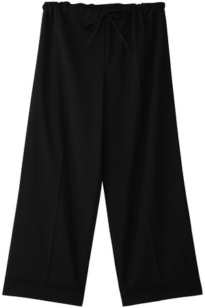 THE ROW ブラック サルエルパンツ THE ROW ブラック サルエルパンツ