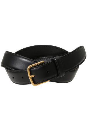 THE ROW | ザ ロウ（ザ ロー)｜CLASSIC BELT/ブラック×ゴールド の通販