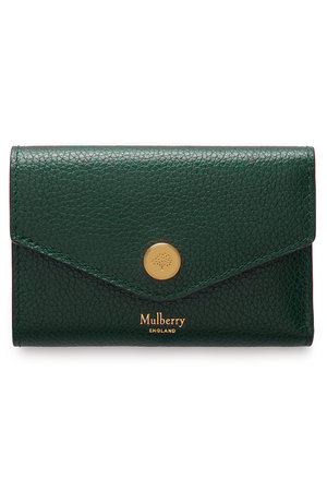 Mulberry(マルベリー)｜FOLDED MULTI-CARD WALLET/マルベリーグリーン の通販｜ELLESHOP・(エル・ショップ)