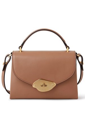 Mulberry(マルベリー)｜SMALL LANA TOP HANDLE/セーブル の通販