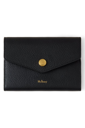Mulberry(マルベリー)｜PRESS STUD WALLET/ブラック の通販｜ELLESHOP