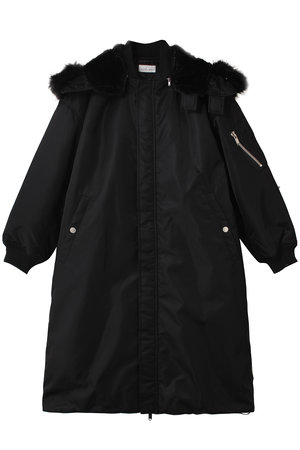 未使用タグ付き【UPPER HIGHTS /アッパーハイツ】THE U-3B upper hights(アッパーハイツ)｜THE U-2 LONG HOODIE/BLACK の通販