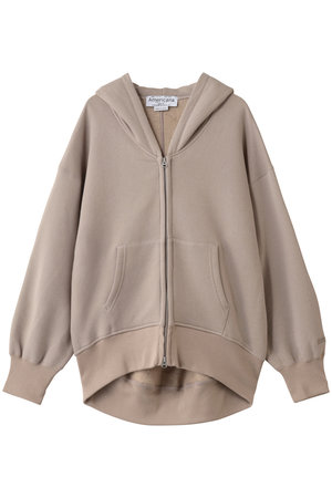 アメリカーナ　フードパーカー Americana(アメリカーナ)｜【ELLE SHOP限定】ゴールドジップ フード