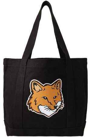 MAISON KITSUNE(メゾン キツネ)｜【UNISEX】FOX HEAD トートバッグ