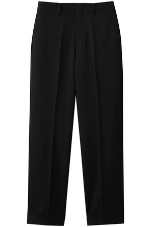 CINOH(チノ)｜【BLACK FORMAL】ストレート レッグ パンツ/ブラック の