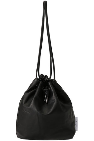 JISTORY SQUARE BELT HANDLE BAG BLACK JISTORYジストリー スクエア