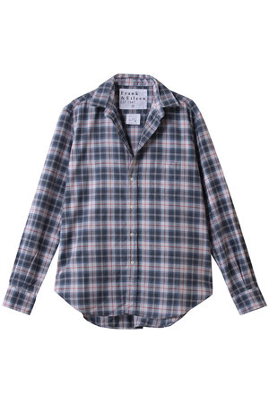 【値下げ】Frank&Eileen フランクアンドアイリーン スキッパーシャツ イタリア コットン チェックシャツ 長袖シャツ ＸXS コットン  レディース【中古】 Frank＆Eileen(フランク＆アイリーン)｜EILEEN イタリアンコットン
