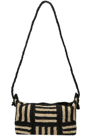 MAISON N.H PARIS ラフィアバッグ 新品！メゾンエヌアッシュパリ MAISON N.H PARIS [メゾンエヌアッシュパリ] - Avril raffia tote bag