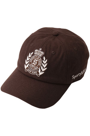 Whim Gazette(ウィム ガゼット)｜【Sporty&Rich】NY Crest Wool Cap