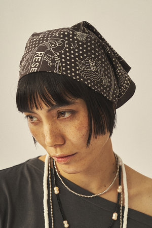 Whim Gazette(ウィム ガゼット)｜【GEMINI】バンダナ/ブラウン の通販