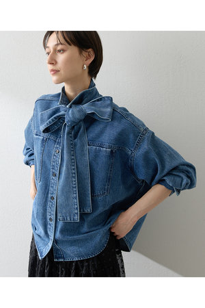 Whim Gazette デニムブルー シャツ item354100901302-1-2.jpg