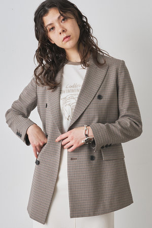 Whim Gazette(ウィム ガゼット)｜ガンクラブチェックダブルジャケット