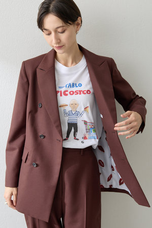 ジャケット・アウター plenty Whim Gazette 7104784 Whim Gazette(ウィム ガゼット)｜ダブルジャケット/ブラウン の通販