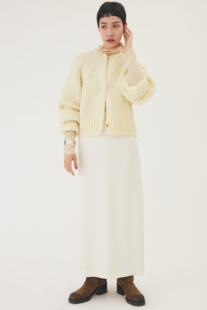 Whim Gazette(ウィム ガゼット)｜【THE PAUSE】サテンIラインスカート