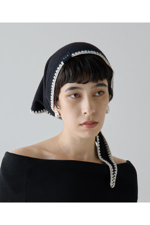 Whim Gazette(ウィム ガゼット)｜【Christian AKS】Wool Stitch Stole