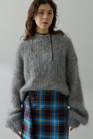 ウィムガゼット whim gazette ダークグレー×ライトグレー×マルチ レディース 豹柄/冬物 コート Whim Gazette(ウィム ガゼット)｜ウールピケトップ⁄グレー の通販