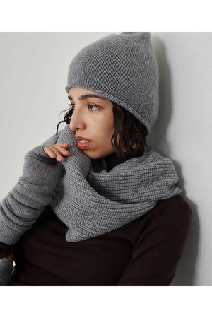 Whim Gazette(ウィム ガゼット)｜【Hoaw.】カシミヤビーニー/グレー の