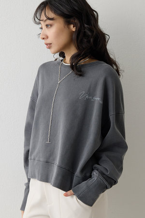 Whim Gazette(ウィム ガゼット)｜ヴィンテージロゴ裏毛