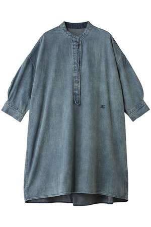 Whim Gazette(ウィム ガゼット)｜DENIM刺繍チュニックシャツ