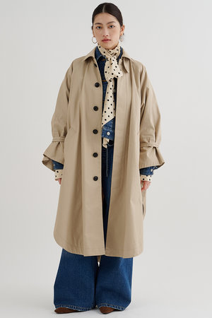 Whim Gazette(ウィム ガゼット)｜【予約販売】ポンチョロングコート