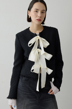 Whim Gazette(ウィム ガゼット)｜【予約販売】ネップツイードリボン