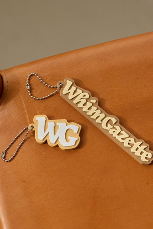 新品！ gazet（ガゼット）バッグチャーム Whim Gazette(ウィム ガゼット)｜ラバーチャームSET/ベージュ の通販
