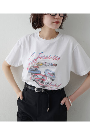 Whim Gazette(ウィム ガゼット)｜【予約販売】カーレースTEE/オフ