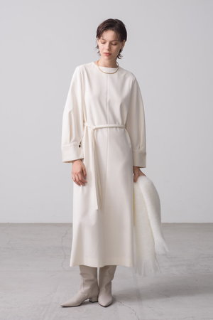 ebure(エブール)｜【店舗限定】ボイルダブルクロス Iラインワンピース