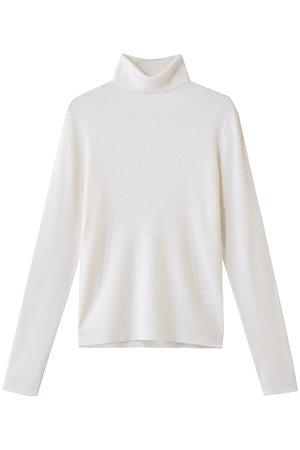 ebure(エブール)｜ソフトファインウール タートルネックニットプル