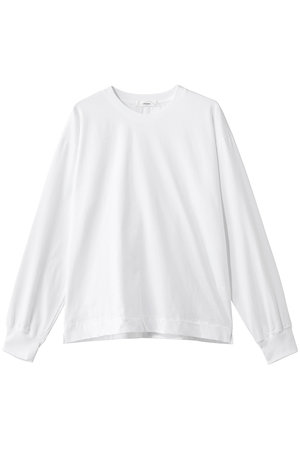 エブール ebure Tシャツ ebure(エブール)｜コットンロングスリーブTシャツ/ホワイト の通販
