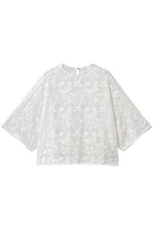 ebure(エブール)｜【店舗限定】ペイズリーラッセルレース プルオーバー