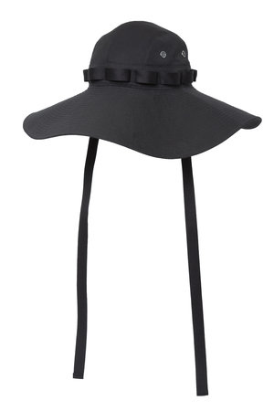 限定SALE人気【新品未使用品】IRIS47 hike wide hat　カーキ 帽子