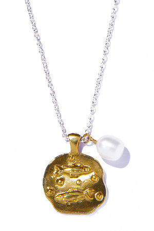 ZODIAC BEAUTIES PISCES(うお座) 純銀 メダル ZODIAC BEAUTIES PISCES