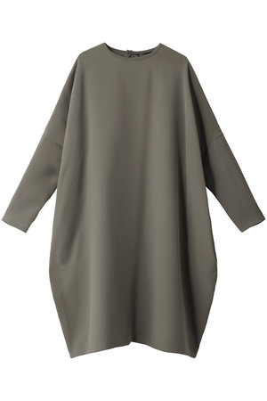 mizuiro ind(ミズイロインド)｜cocoon wide OP ワンピース/beige の