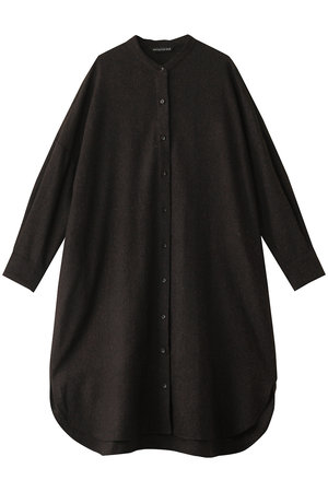 mizuiro ind(ミズイロインド)｜stand collar shirt OP ワンピース