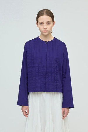 未着用★ミズイロインド ワイドシルエット ピンタックシャツ 薄パープル FREE 未着用☆ミズイロインド ワイドシルエット ピンタックシャツ 薄