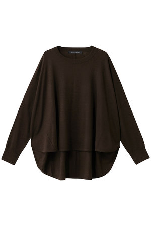 mizuiro ind(ミズイロインド)｜フロントシームコクーンプルオーバー