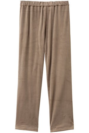 ミズイロインド　ベロアイージーパンツ mizuiro ind(ミズイロインド)｜ベロアイージーパンツ/beige の通販