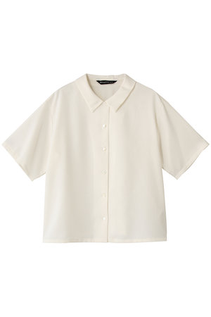 ミズイロインド 25SS ワイドシャツ ゆったり 半袖 洗える mizuiro ind 