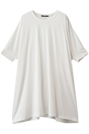 mizuiro ind(ミズイロインド)｜wide crew neck tunic チュニック/off