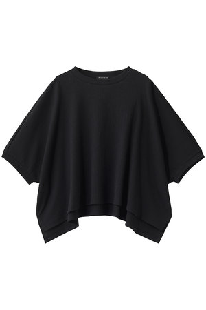 mizuiro ind(ミズイロインド)｜crape wide P/O プルオーバー/black の