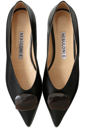 NEBULONIE ブラック シューズ NEBULONIE ブラック シューズ